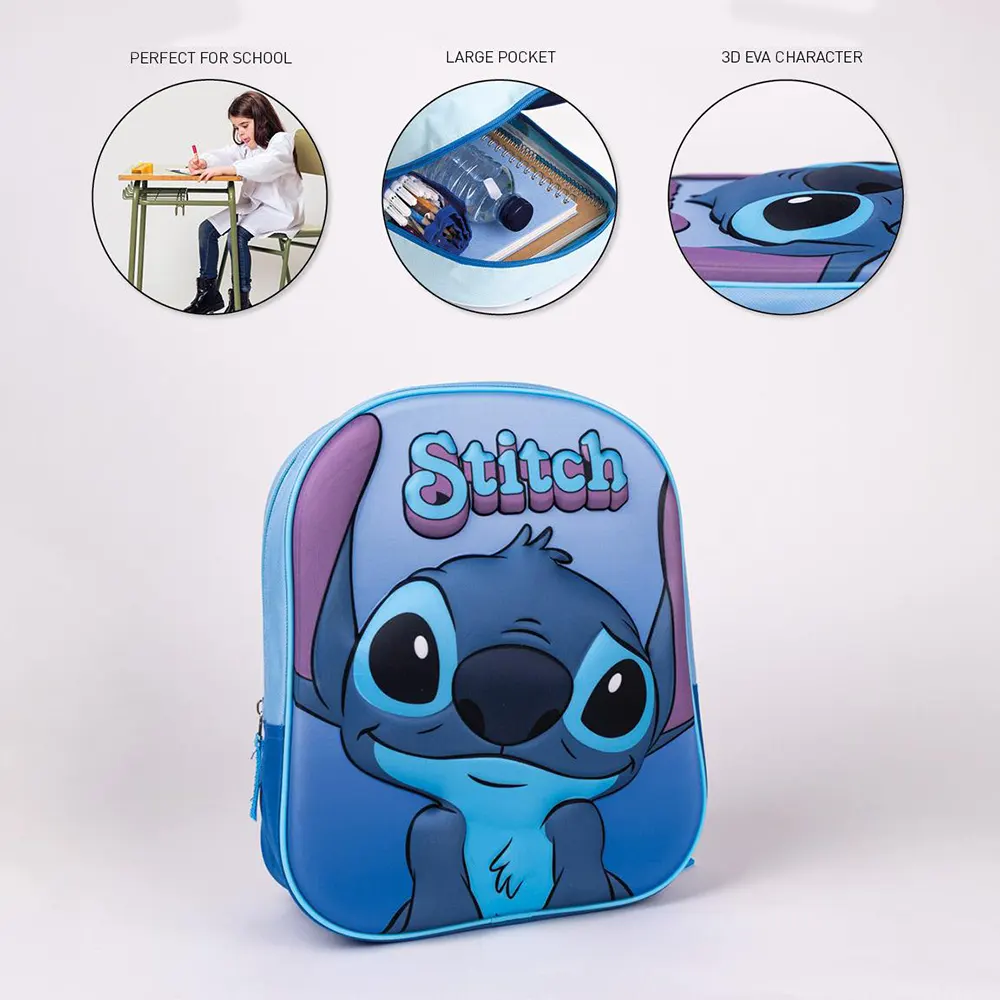 Stitch 3D Backpack Cyprus Bag