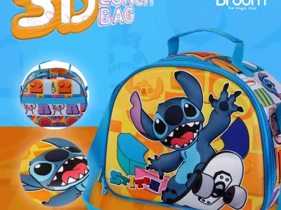 Lilo & Stitch 3D Lunch Bag School Isothermal Kids Disney Toys & Gifts Cyprus