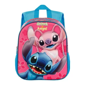 Stitch And Angel 3D Backpack Disney Kids School Bag Cyprus Toys and Gifts Τσάντα