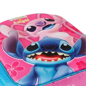 Stitch And Angel 3D Backpack Disney Kids School Bag Cyprus Toys Τσάντα