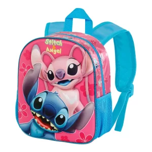 Stitch And Angel 3D Backpack Disney Kids School Bag Cyprus