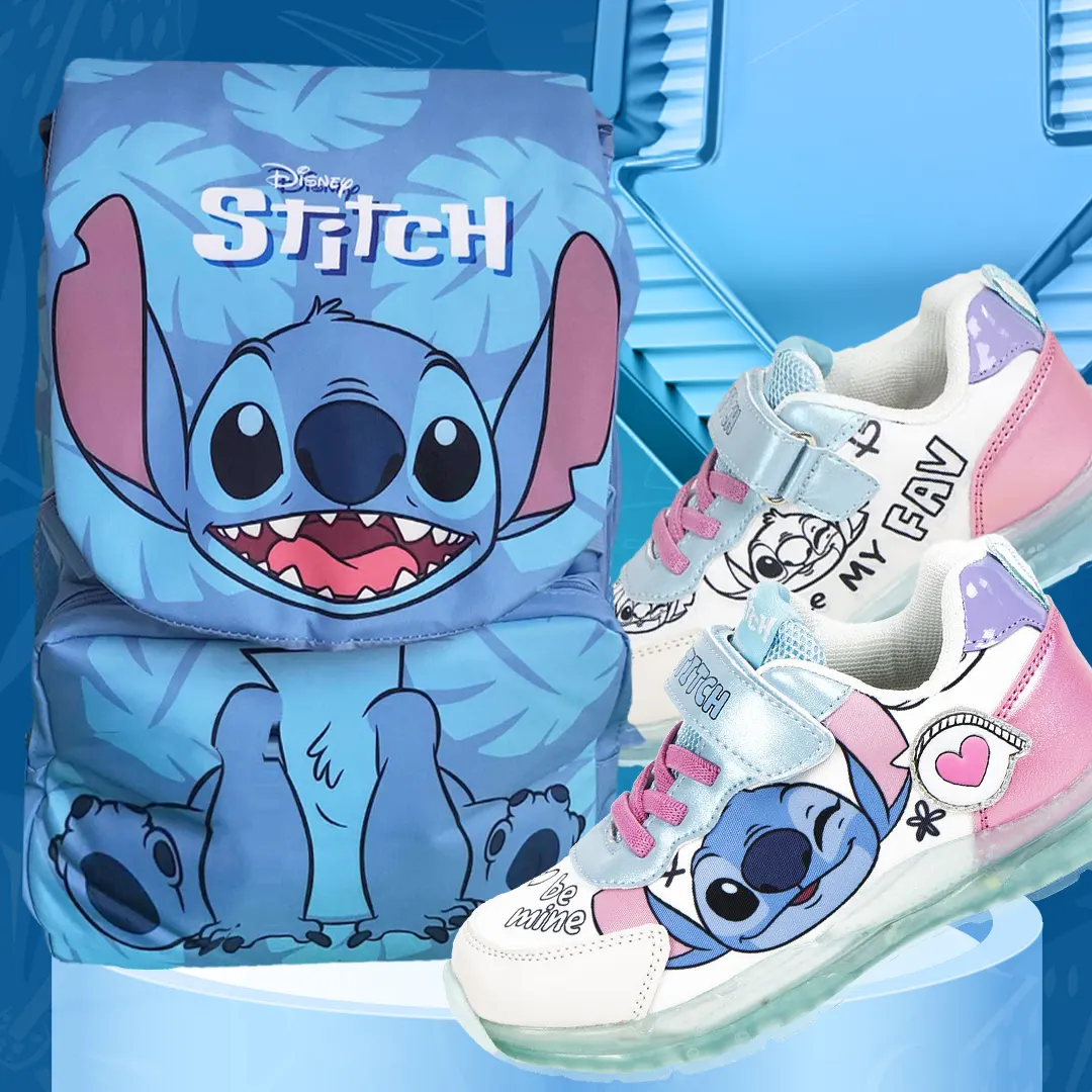 Back to School Stitch Backpack and Shoes