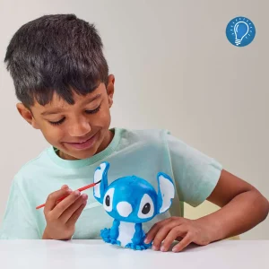 Boy paints Stitch Lamp Figure Disney - Ideal Gift for Toys in Cyprus