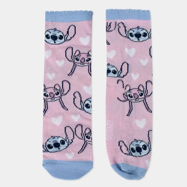 Lilo & Stitch Angel Gift Box Socks Pack Disney Cyprus Gifts Παιδικές κάλτσες