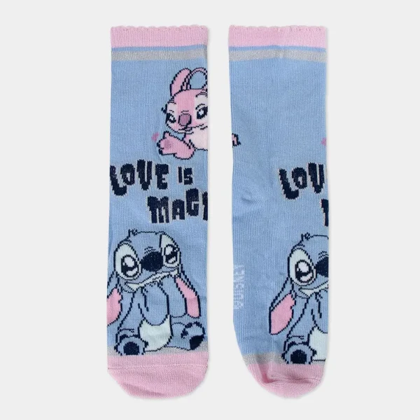 Lilo & Stitch Angel Gift Box Socks Pack Disney Cyprus Toys & Gifts Παιδικές κάλτσες Stitch