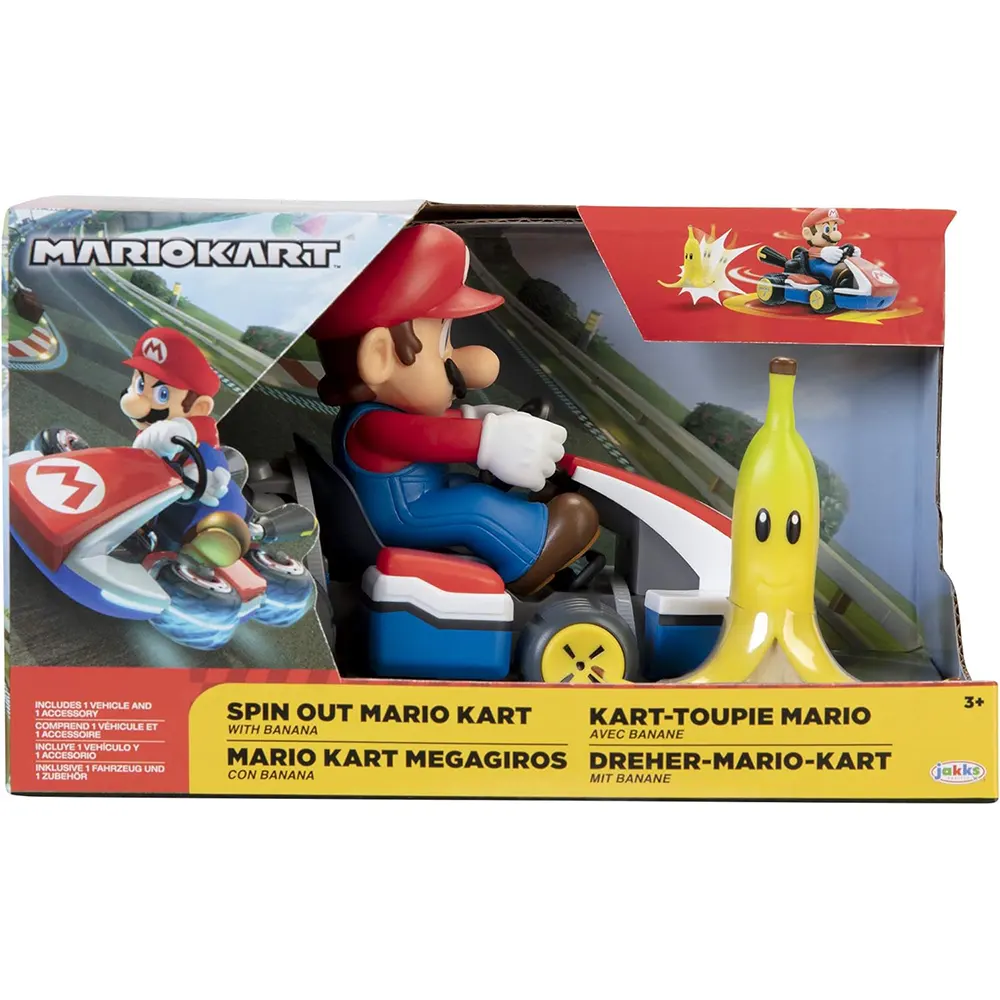 Super Mario Kart Spin Out Racer Cyprus Toys