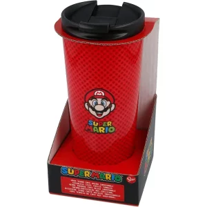 Super Mario Stainless Steel Travel Mug Gift Cyprus Thermos Tumbler