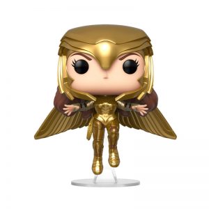 Wonder Woman 1984 Figure, Gold Armor and Flying Pose, Funko POP - Image 2