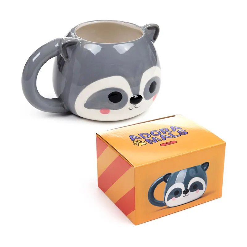 Unique 3D animal-themed gift for raccoon lovers from the Adoramals collection.