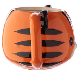 The tiger head mug displayed alongside other animal mugs in the Adoramals range.