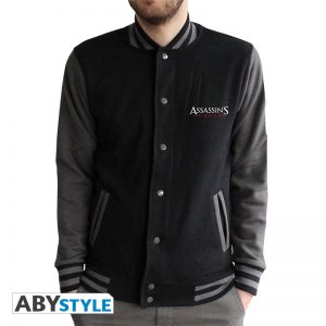 Assassin's Creed Varsity Jacket Front @BroomCy