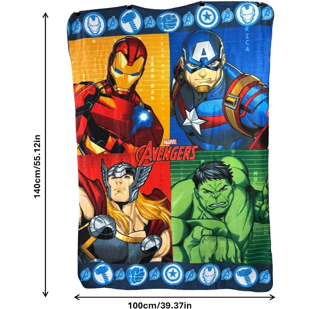 Avengers Hero Force fleece duvet cover official merchandise Cyprus Marvel Blanket