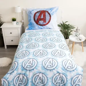 Kids Avengers / Superhero Bedding - Children's Duvet in Cyprus backside