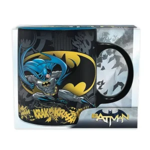 DC Comics Batman Action Mug 320ml ceramic mug with Batman action design box