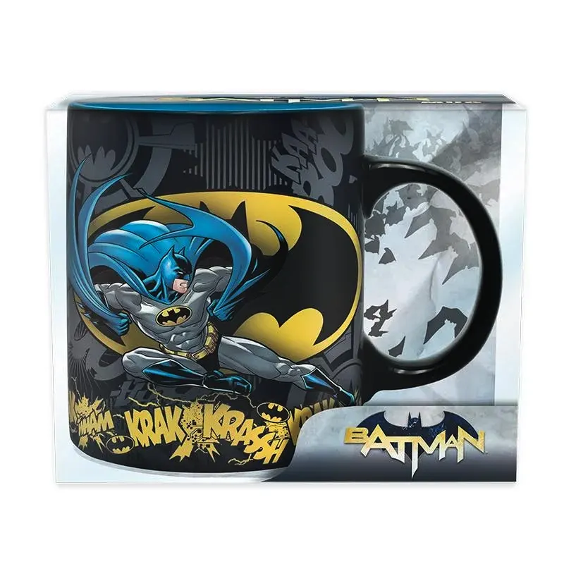 DC Comics Batman Action Mug 320ml ceramic mug with Batman action design box