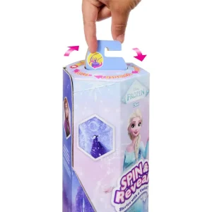 Disney Frozen Spin & Reveal Doll with 10 surprises official merchandise Cyprus spining box
