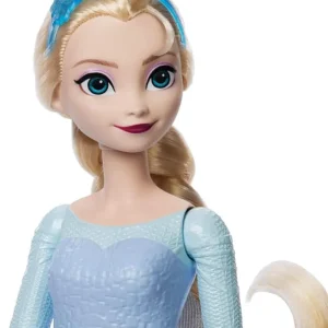 Disney Frozen Spin & Reveal Doll with 10 surprises official merchandise Cyprus Elsa close up
