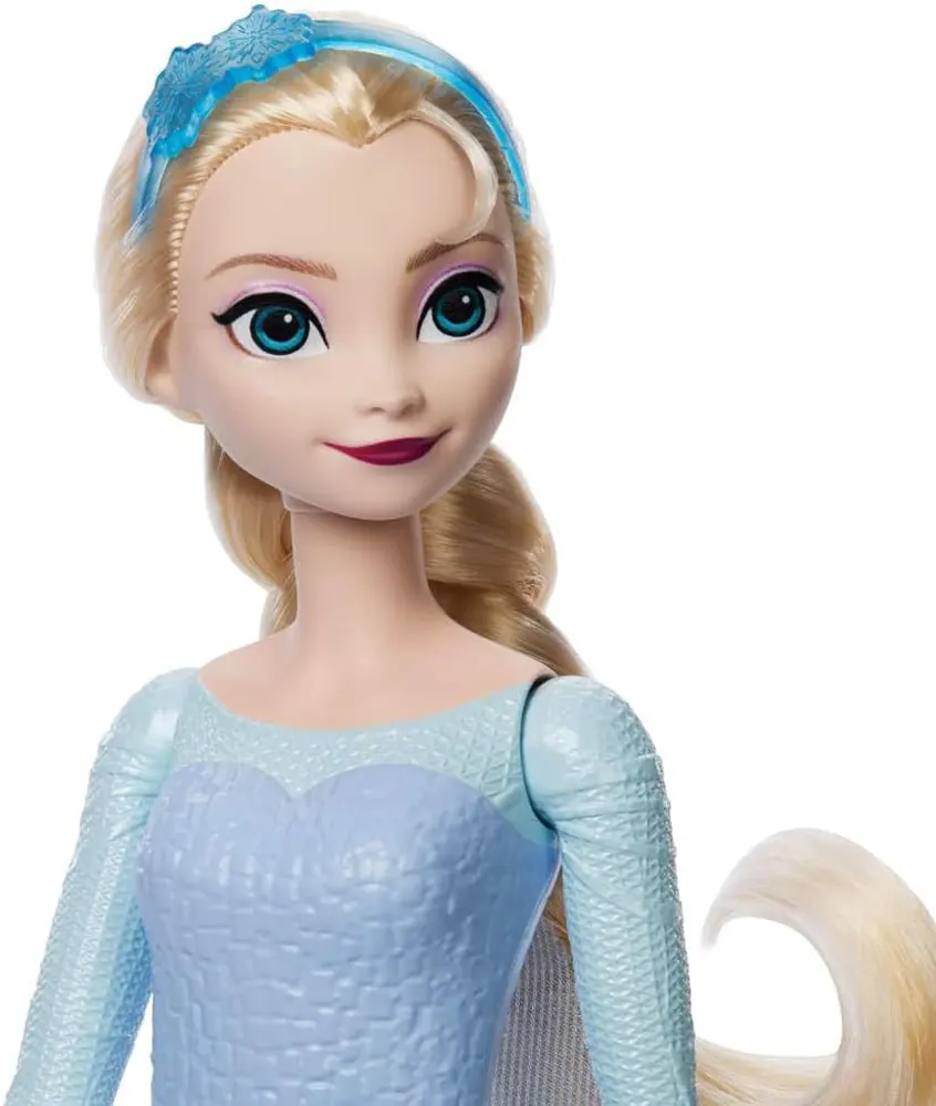 Disney Frozen Spin & Reveal Doll with 10 surprises official merchandise Cyprus Elsa close up