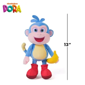 Spin Master Dora Bananas For Boots Interactive plush Toys official merchandise dimentions