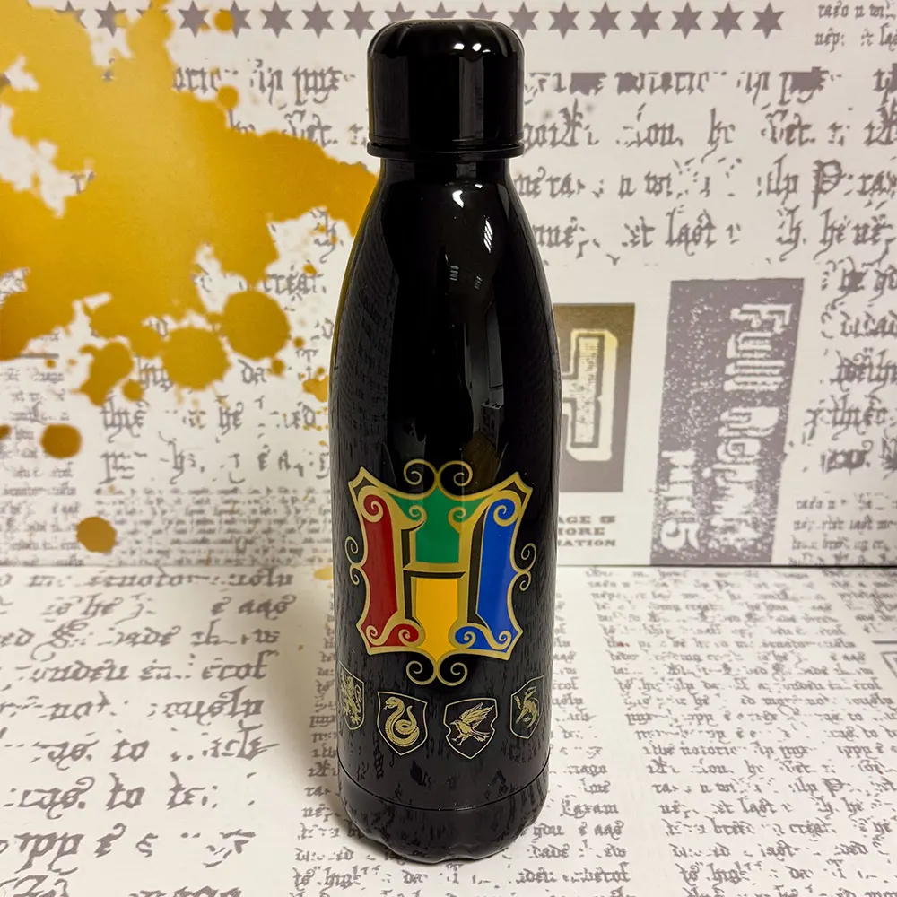 Harry Potter Hogwarts Tritan Water Bottle with Crest and Secure Lid Gifts Cyprus