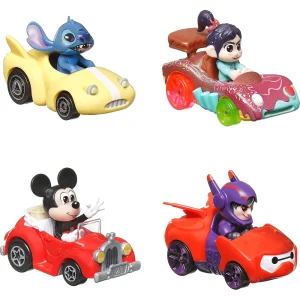 Hot Wheels Disney Vehicles 4-Pack 11.5 x 23cm toys official merchandise Cyprus