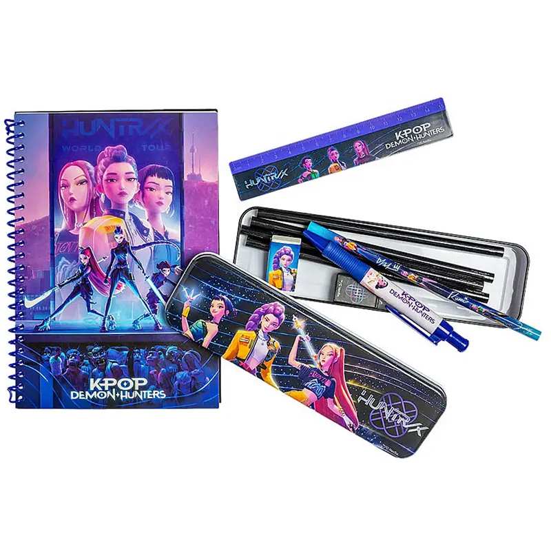 K-pop Demon Hunters Stars A5 stationery set official merchandise Cyprus