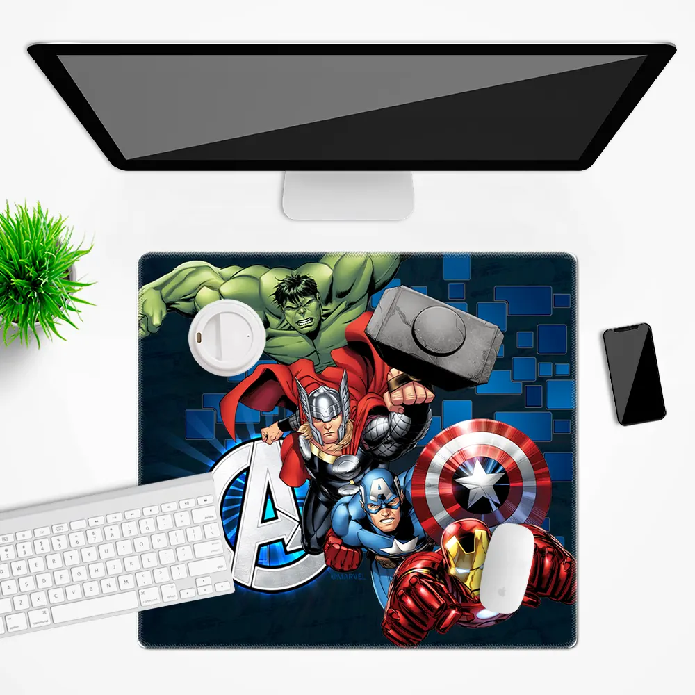 marvel-avengers-desk-mat-50x45-gaming-mouse-pad Marvel Avengers officially licensed premium desk mat 50x45 cm with durable non-slip rubber base for gaming and office