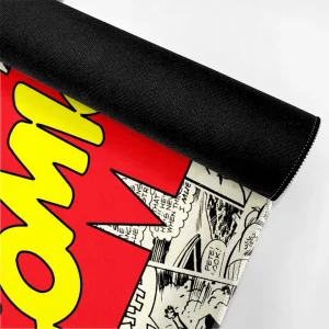 Marvel Comics officially licensed premium desk mat 50x45 cm with retro pop culture design, funcionality, roll out picture