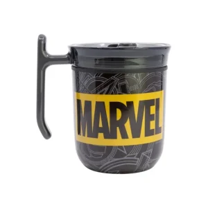 Marvel Golden Treasure Harmony Mug With Lid 470ml Side View Left