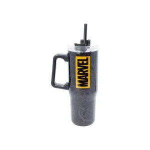 Marvel Golden Treasure Insulated Stainless Steel Mug 920ml Back Side