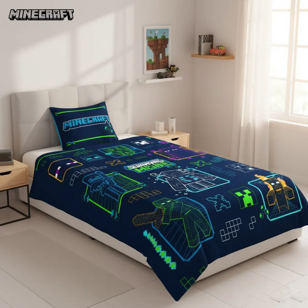 Minecraft Duvet Cover - Kids Bedding in Cyprus - Ideal Gift