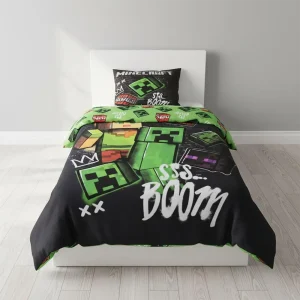 Minecraft duvet cover cover, 140 x 200 cm official merchandise kids Bedding