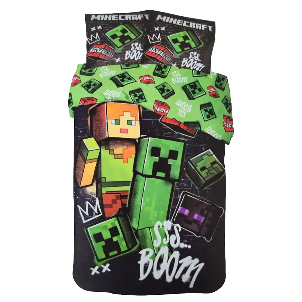 Minecraft duvet cover cover, 140 x 200 cm official merchandise kids Bedding Cyprus set