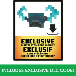 Mattel Minecraft Mojang Studios Mini Mode Warden Toy official merchandise Cyprus exclusive DLC code
