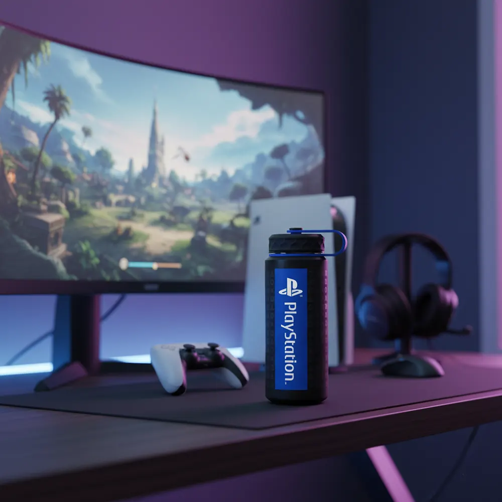 Playstation Sports Bottle - Gamer Water Bottle in Cyprus - Ideal Gift