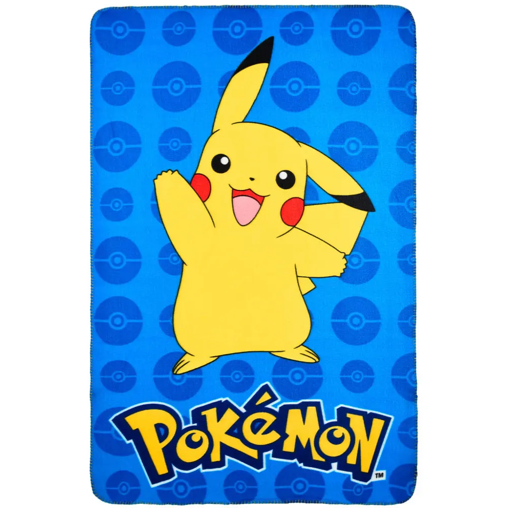 Pokémon Wave fleece duvet cover 100x150cm official merchandise