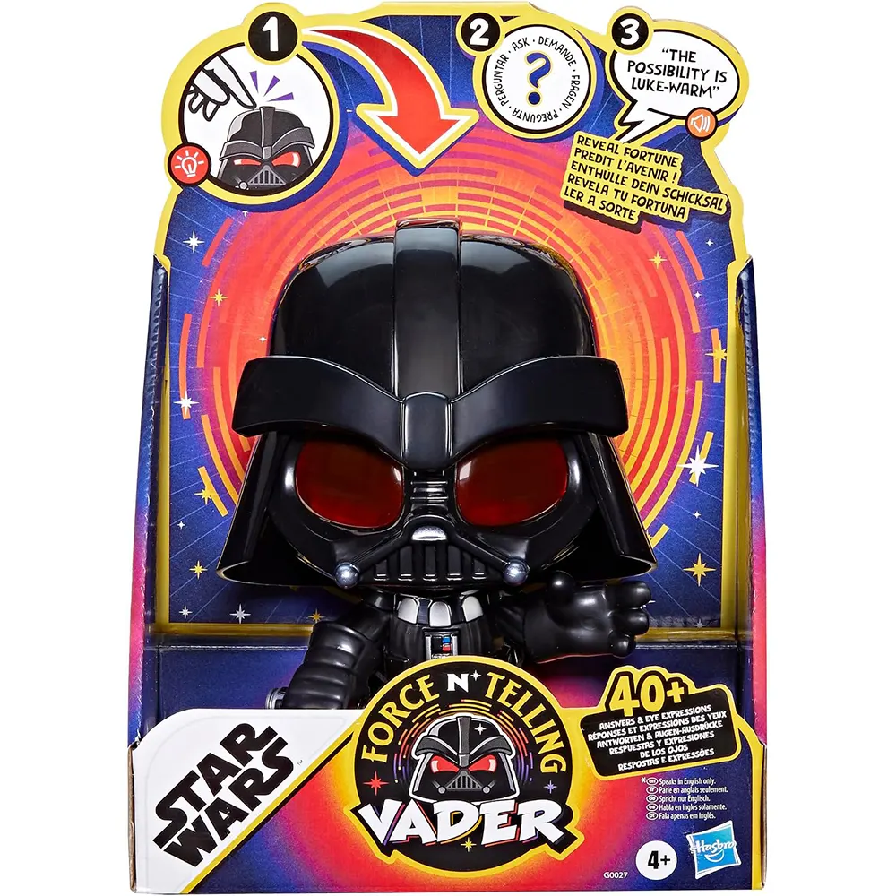 Star Wars Force N Telling Vader Light + Sound Toy official merchandise Cyprus box