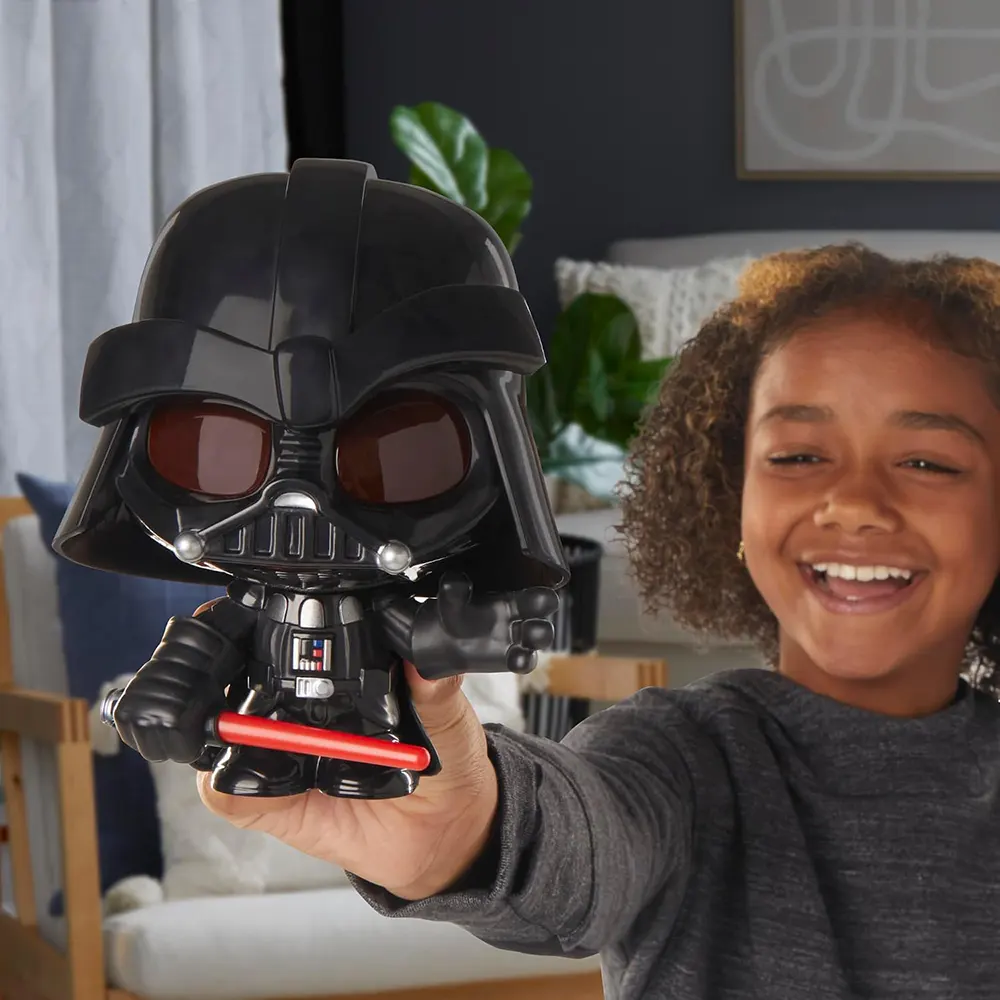 Star Wars Force N Telling Vader Light + Sound Toy official merchandise Cyprus girl playing