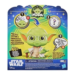 Star Wars Force N Telling Yoda Light + Sound official merchandise Cyprus box back