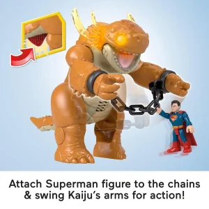 Mattel Fisher Price DC Super Friends Superman Imag official merchandise description
