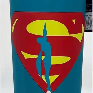 Superman Launch soft touch water bottle, sports bottles, Cyprus 3