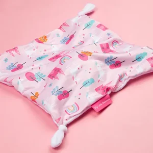 Soft baby comforter for safe infant sleep